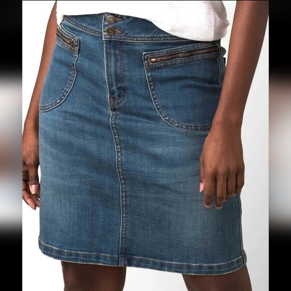 NWT prAna Broadway Skirt in True Blue - Picture 1 of 9